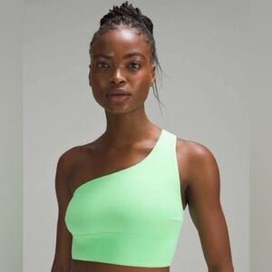 Lululemon Align Asymmetrical Bra Light Support C/D Cup Pistachio Size 10